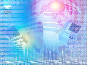 电脑地球网络科技广告设计矢量图免费下载，编号15675668，千图网代理服务