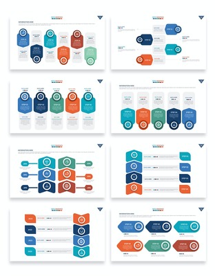 现代简约企业营销策划信息图表 PPT与Keynote模板设计指南